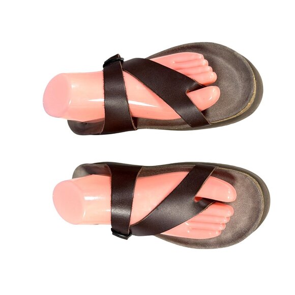 New Mephisto Women's 42 Helen Sandal Chestnut Brown MSRP$175 - Picture 5 of 9